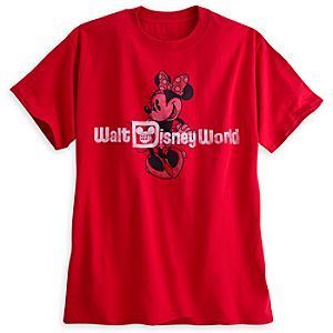 Minnie Mouse Classic Tee for Adults - Walt Disney World - Red