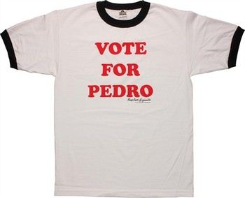 Napoleon Dynamite Vote for Pedro Ringer T-Shirt