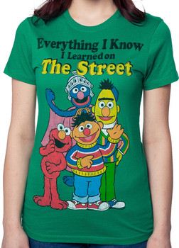 Sesame Street Jr Learned on T-Shirt