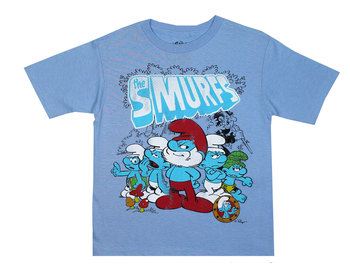 Bored - Smurfs Juvenile T-shirt