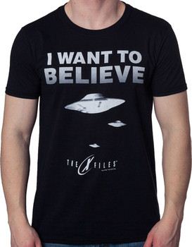 X-Files I Want To Believe T-Shirt