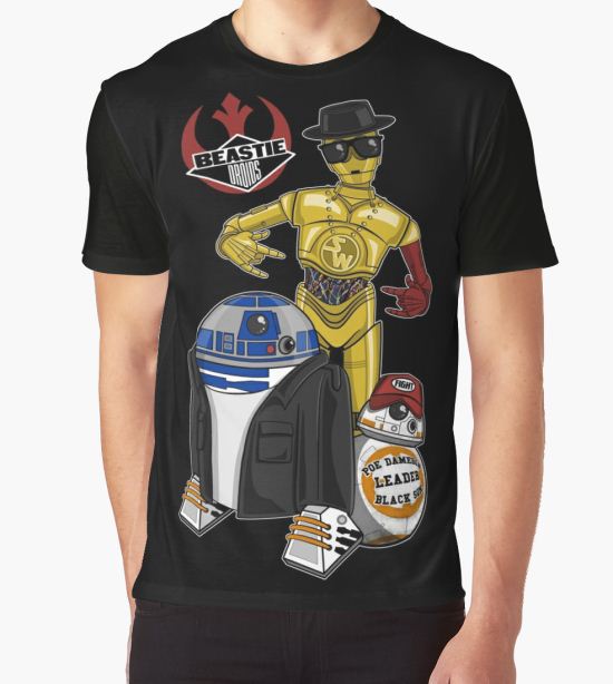 ‘Beastie Bots’ Graphic T-Shirt by jayveezed T-Shirt