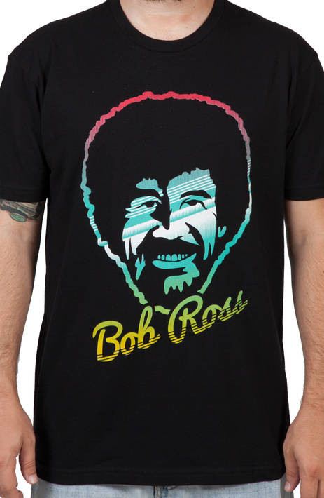 Bob Ross Face Shirt