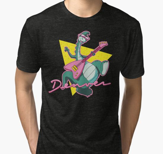 The Last Dinosaur Tri-blend T-Shirt by Plan8 T-Shirt