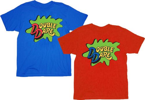 Double Dare Logo Costume Adult T-shirt Tee