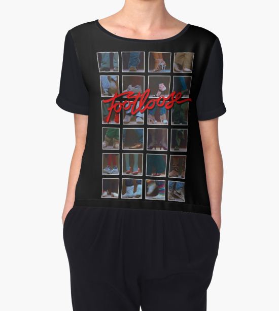 ‘Footloose’ Women's Chiffon Top by Kyle Price T-Shirt