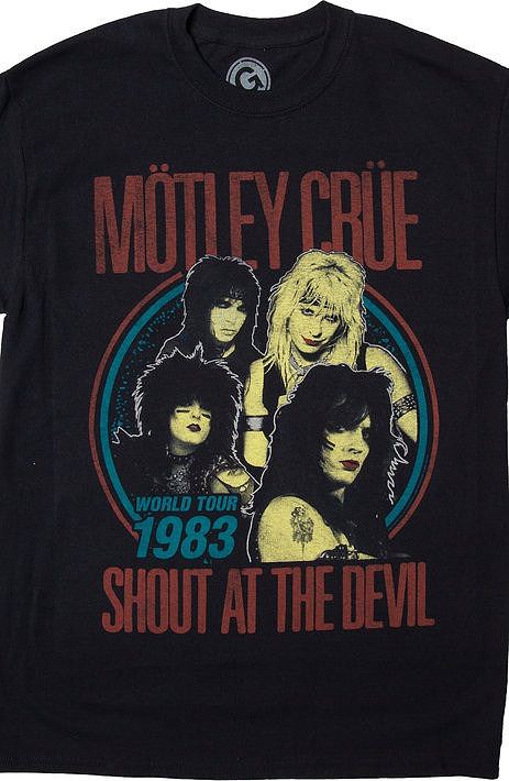 Shout At The Devil Motley Crue T-Shirt