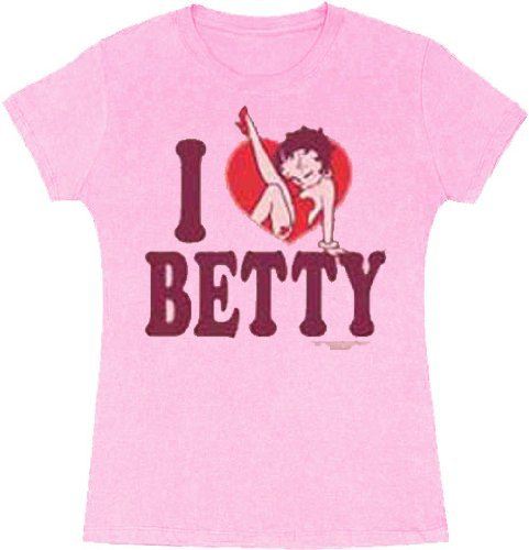 Betty Boop I Heart Love Betty T-shirt