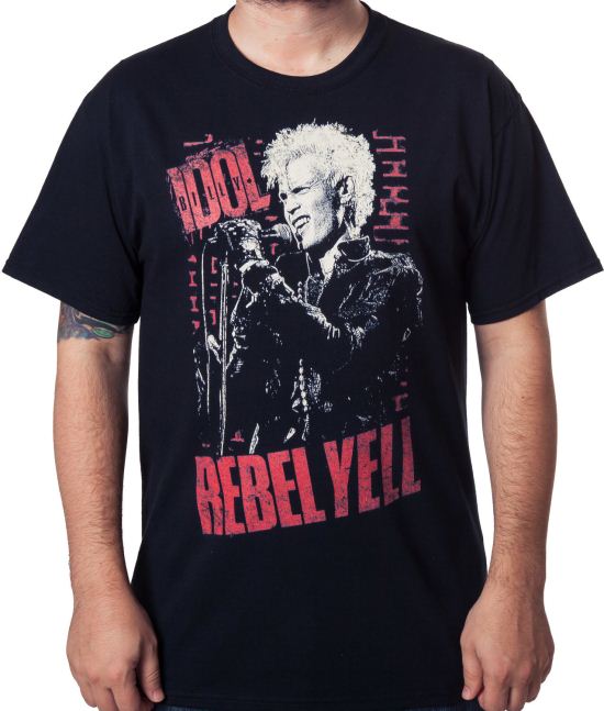 Billy Idol Rebel Yell Shirt