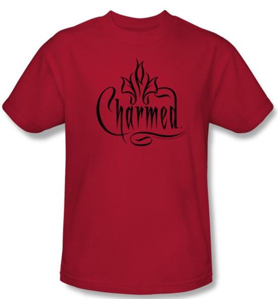 Charmed Shirt Charmed Logo Red Tee Shirt