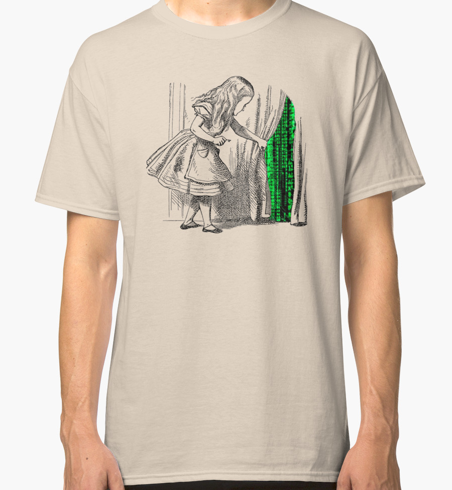 Follow the white rabbit Classic T-Shirt by lucassanchez T-Shirt
