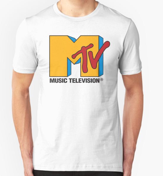 MTV 90's Logo T-Shirt by BlueWallDesigns T-Shirt