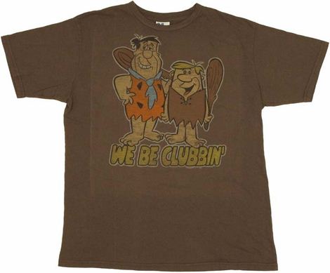 Flintstones Clubbin T-Shirt Sheer