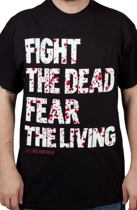 The Walking Dead Fight The Dead Fear The Living Sleeveless T-Shirt