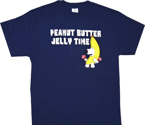 Family Guy Peanut Butter Jelly Time T-shirt