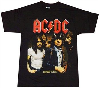 AC/DC Acdc Guitar Explosion Logo Men's Unisex T-Shirt by Dirty Cotton Scoundrels