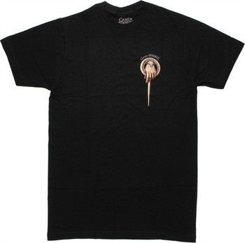 Game of Thrones Hand of the King Brooch T-Shirt Sheer