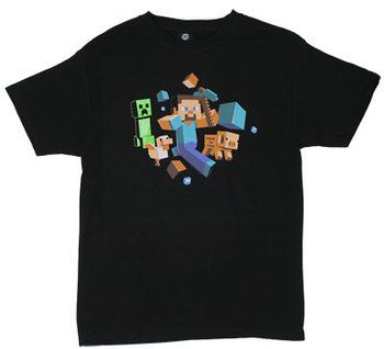 Run Away - Minecraft T-shirt