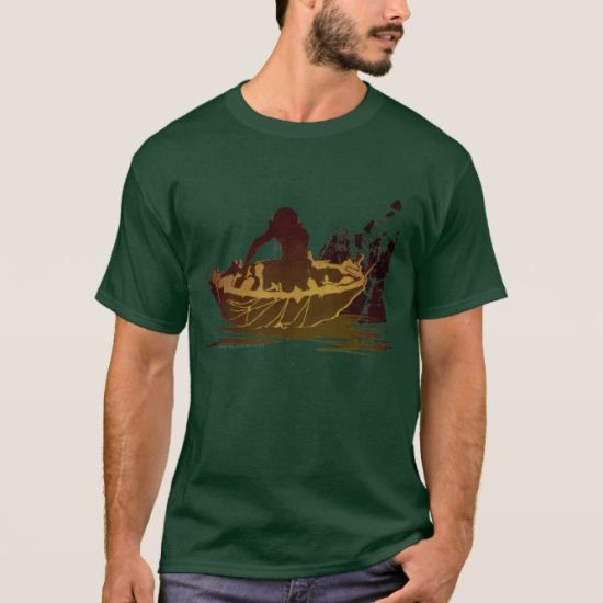 Gollum in a Raft T-Shirt