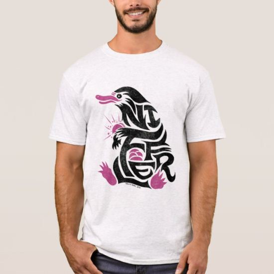 Niffler Typography Graphic T-Shirt