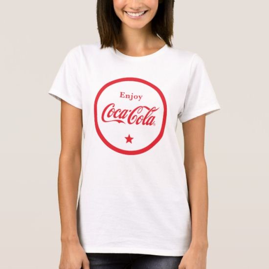 Enjoy Coca-Cola Badge T-Shirt