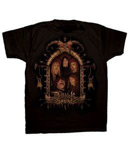 Metalocalypse Dethklok Band Members Group In Window T-shirt