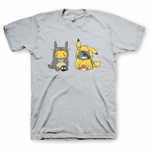 T&P Pajamas ~ Totoro and Pikachu Tribute (T-Shirt)