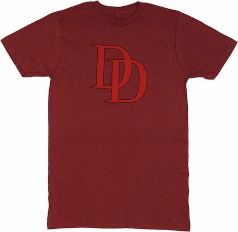 Daredevil DD Logo T Shirt Sheer