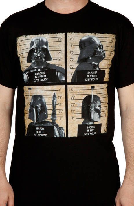 Mug Shots Star Wars Shirt