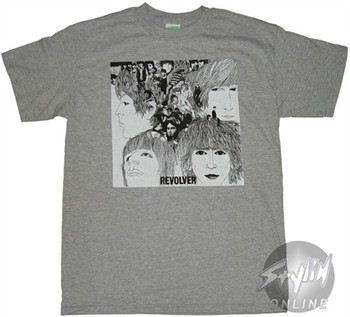 Beatles Revolver Abstract Music T-Shirt