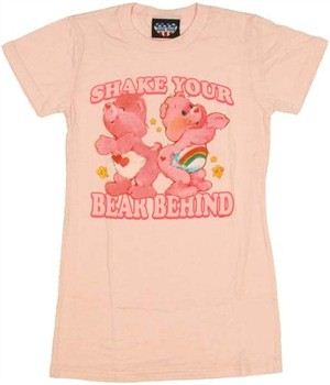 Care Bears Shake Your Bear Behind Baby Doll Tee by JUNK FOOD
