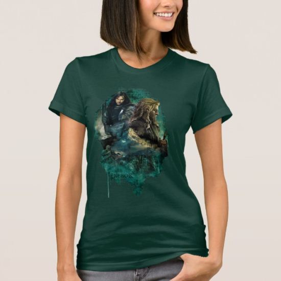 Kili & Fili Over Erebor T-Shirt