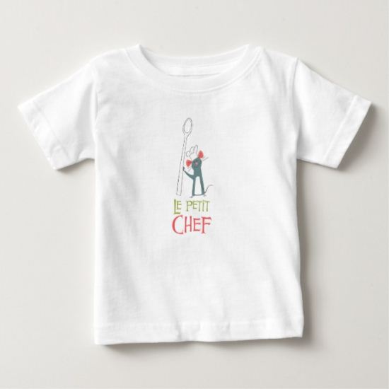 Ratatouille Remy vintage standing with spoon Baby T-Shirt