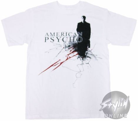 American Psycho Freehand Lines T-Shirt