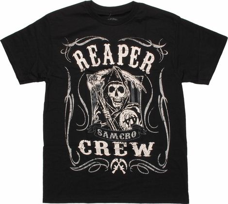 Sons of Anarchy Reaper Crew Scroll T-Shirt