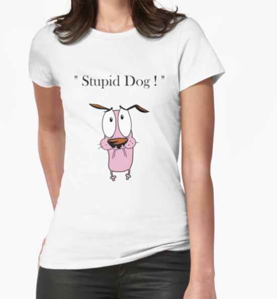 Courage the cowardly dog T-Shirt by lossevanina T-Shirt