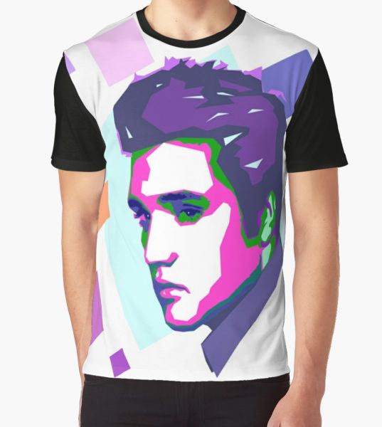 Elvis Presley Graphic T-Shirt by Will Evans T-Shirt