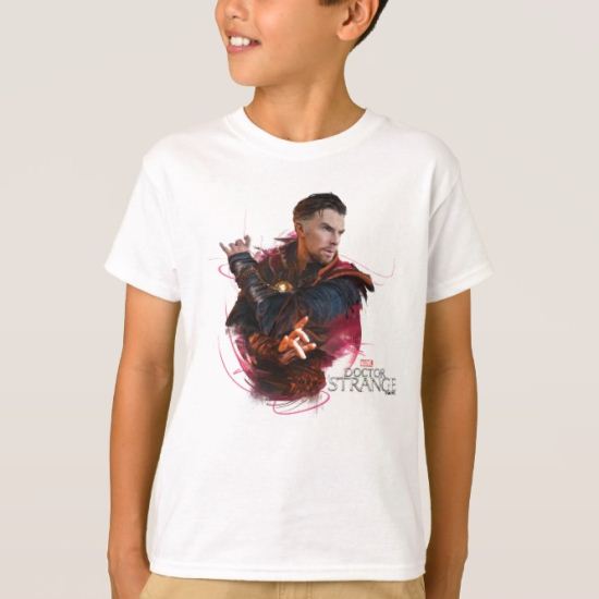 Doctor Strange Mystic Lines Character Bust T-Shirt