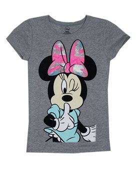 Secret Minnie - Disney Girls T-shirt