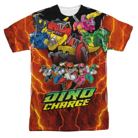 Power Rangers Shirt Full Ranger Force Sublimation Shirt