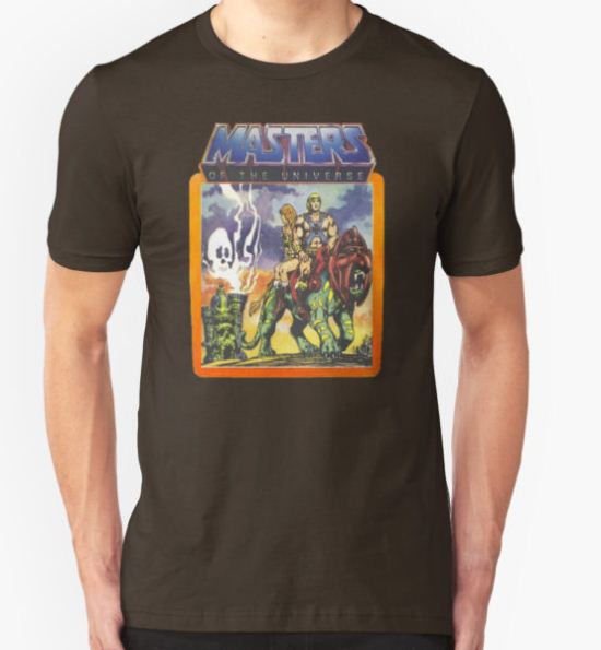He-Man Masters of the Universe Battlecat and Teela T-Shirt by jackandcharlie T-Shirt