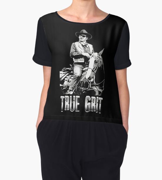 true grit Women's Chiffon Top by redboy T-Shirt