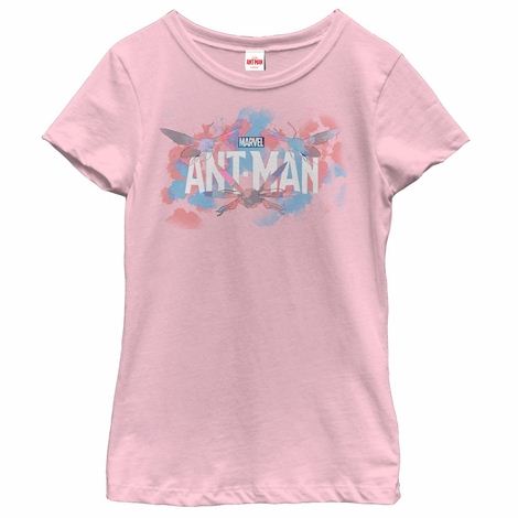 Ant-Man Watercolor Logo Girls Shirt