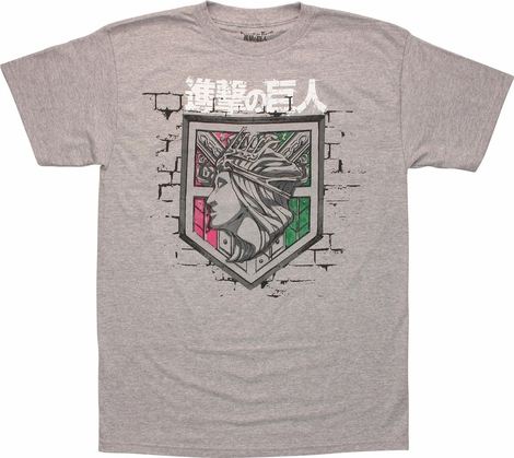 Attack on Titan Wall Rose T Shirt