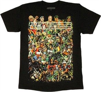 GI Joe Collage T-Shirt Sheer
