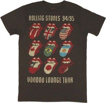 Rolling Stones Voodoo Lounge Tour 94/95 T-Shirt Sheer