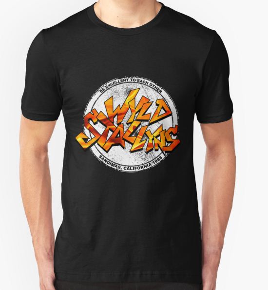 Bill & Ted's Excellent Adventure Wyld Stallyns  T-Shirt by bucksworthy T-Shirt