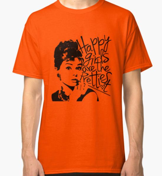 Audrey Hepburn Classic T-Shirt by B Loyola T-Shirt