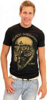 Black Sabbath 1978 U.S. Tour Death Mask Adult Black T-Shirt