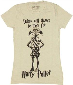 Harry Potter Dobby Will Always Be There Baby Doll Tee